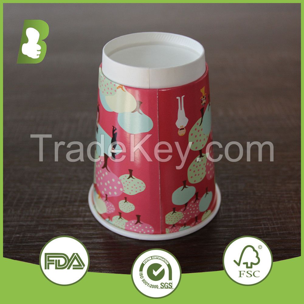 colorful printing paper cup