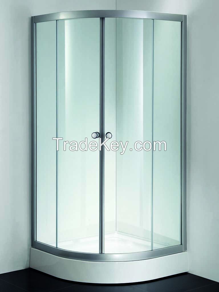 Framed sliding door shower enclosure GM-3201