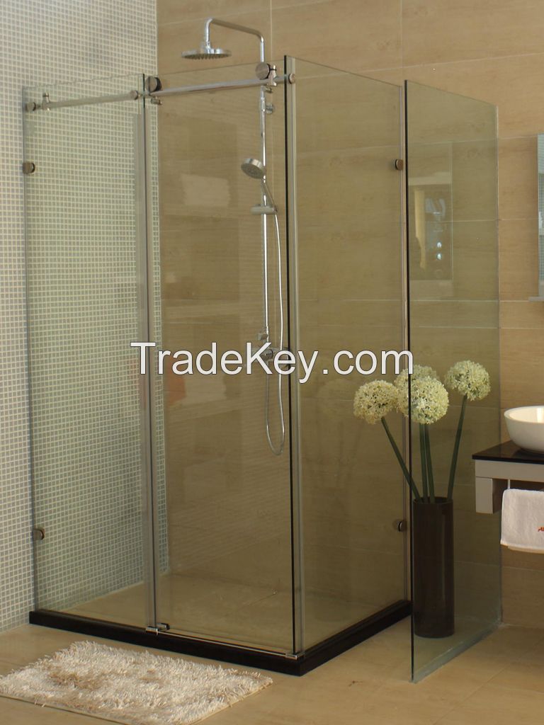 Customized Frameless sliding door GM-3212