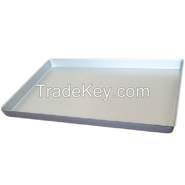 16.5lb/7.5kg Aluminium Plate Freezer Frames Frozen Seafood Plates / Pans (square)