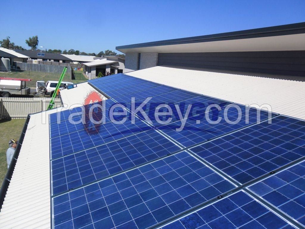 Solar rooftop mounting system-Hook system