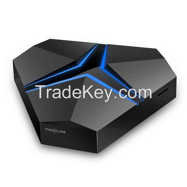 Magicsee Iron+ Amlogic S912 Octa Core 3G 32G Android 7.1 TV Box 2.4G/5