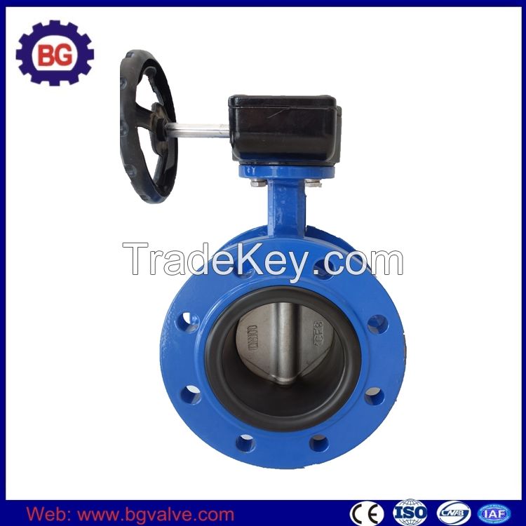 Flanged Body Style Butterfly Valve 