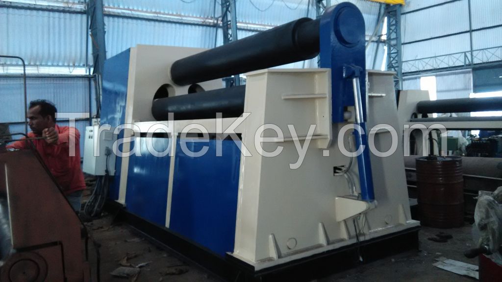 Plate bending machine