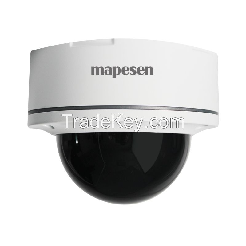 H.265 2.0MP High Resolution IP Day&amp;amp;amp;amp;Night Colorful Vandal-Proof Dome camera