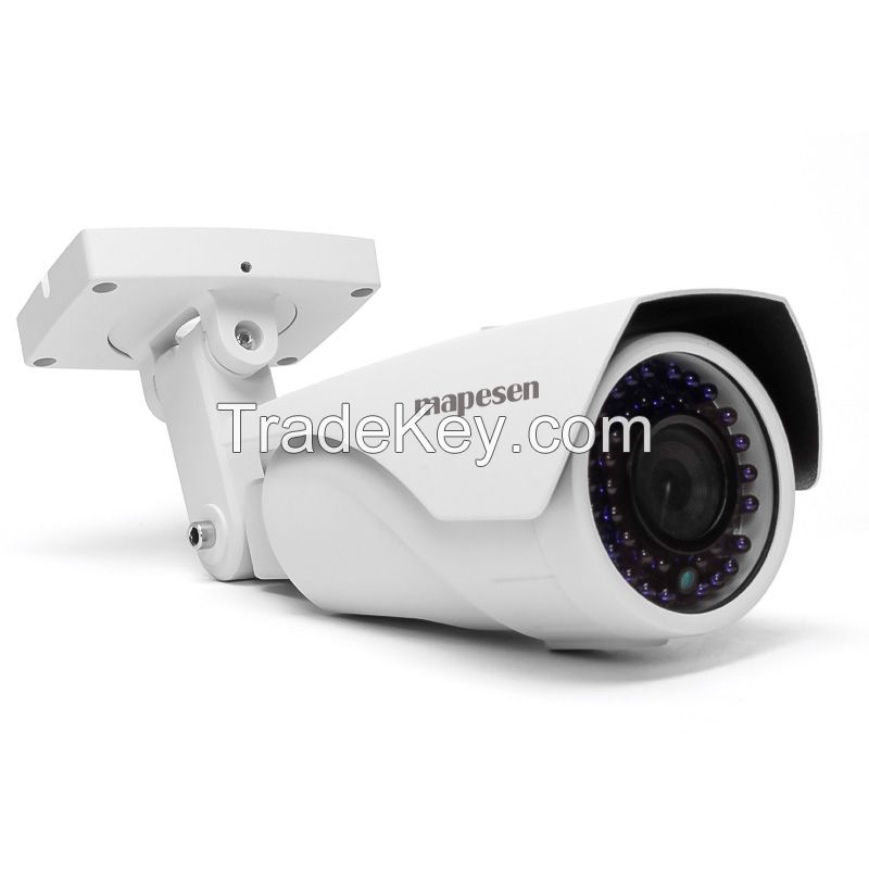 H.265 2.0MP High Resolution IP Day&amp;amp;amp;amp;amp;Night Colorful Metal Bullet Camera