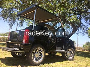 2015 acg Black Cadillac Escalade Golf Cart custom Street Legal Lsv 4 passenger 