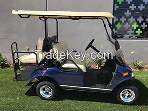 2017 Blue LSV Evolution EV Golf Cart Car Classic 4 Passenger seat street legal 