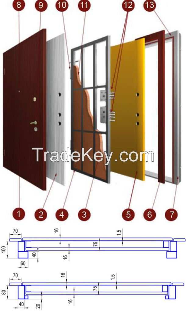 Entarnce Metal Door