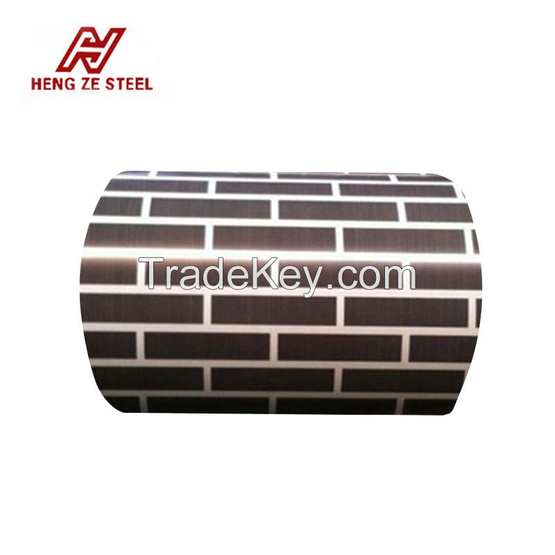 Prepainted GI steel coil / PPGI / PPGL color coated galvanized metal r