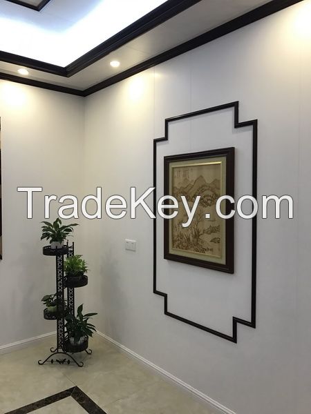 8mm Grade-A fireproof wall tile with PVC decorative film