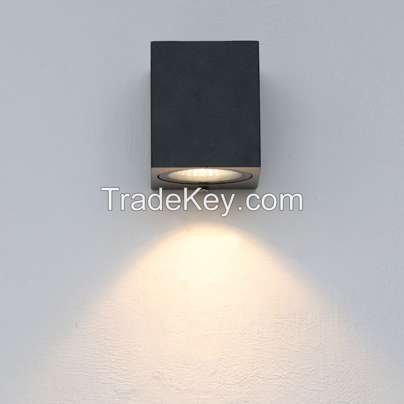 Square 5w led garden wall lights with CE