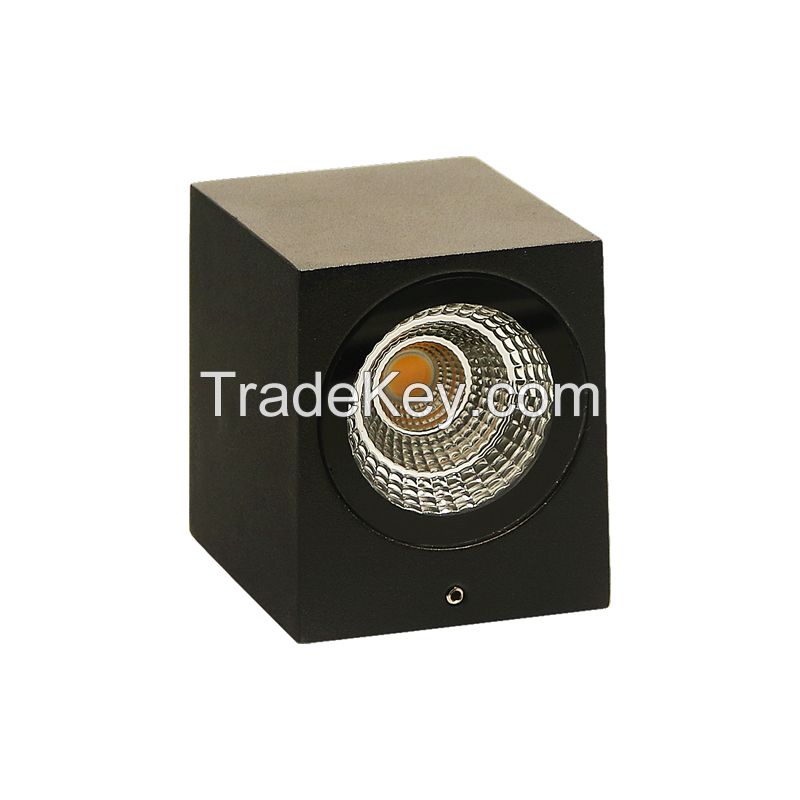 Square 5w led garden wall lights with CE