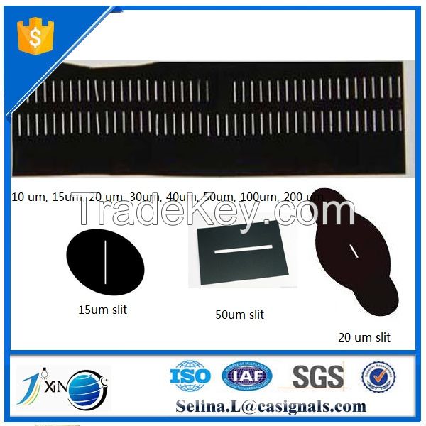 precision air slit for experiment and aperture instrument