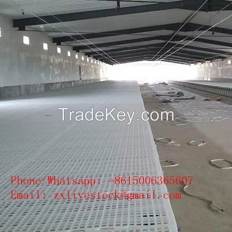 Poultry farm plastic slat floor