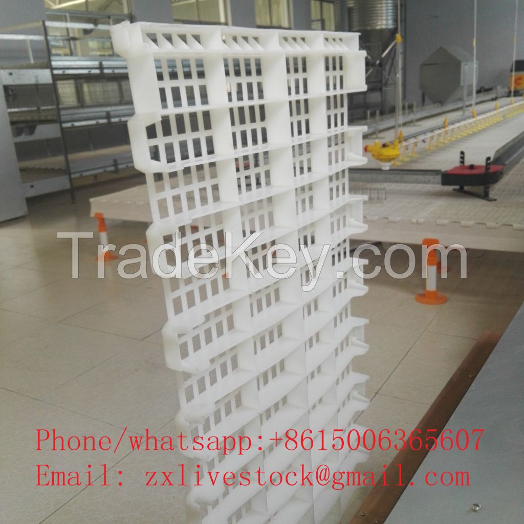 Poultry farm plastic slat floor