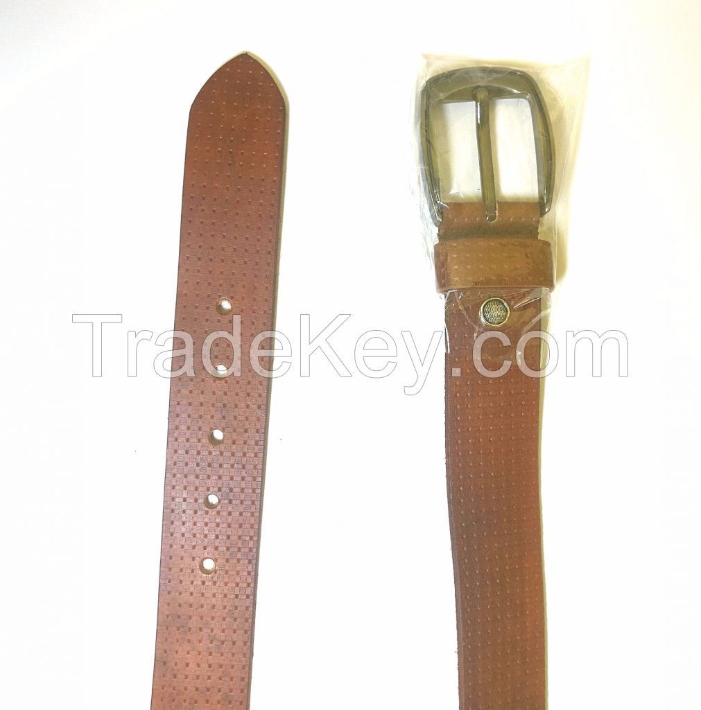 100% Pure Genuine Leather Brown Belt ( High Quality )