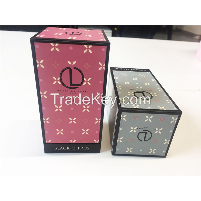 Factory for customized perfume paper packaging
