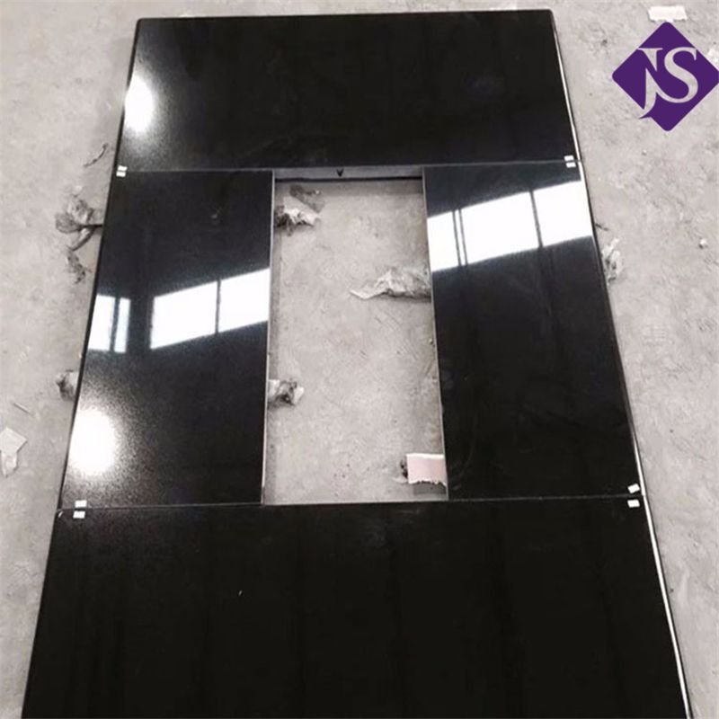 Popular Absolute Black Granite Slab & Tiles for Kitchen bathroom Countertop