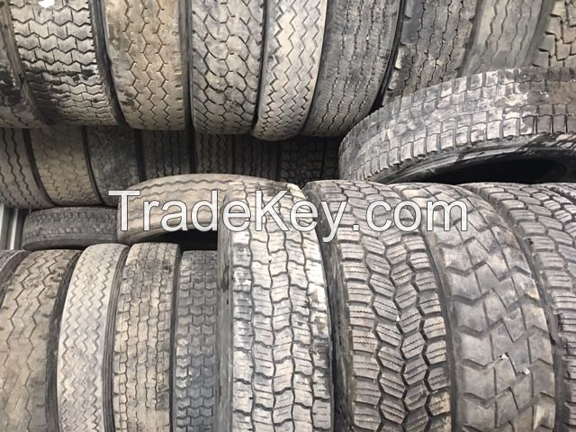 Used Truck Tire 22.5 and 24.5