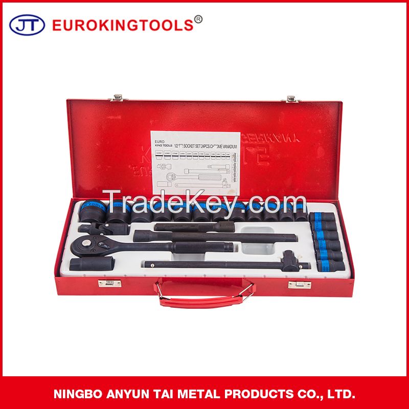 24 Pcs socket set tools kit