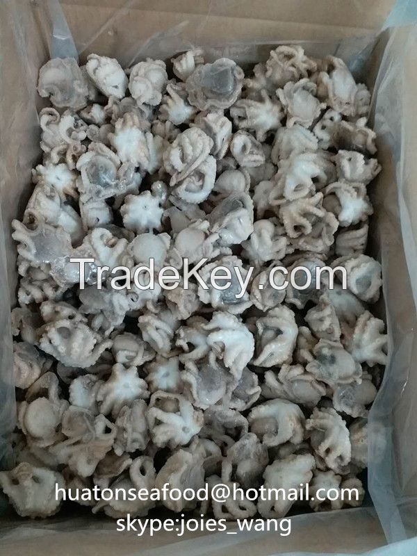 2017 new popular baby octopus raw whole clean, single flower type