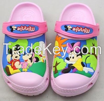 wholesale price original crocs sandals mickey kids clogs eva sandals