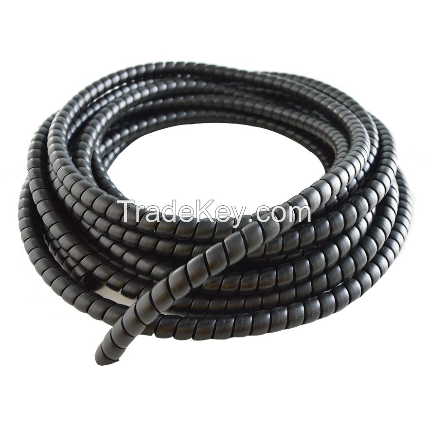 90mm O.D Plastic Hydraulic Hose Sleeve/ Spiral Protective Cover / Spiral Wrap for Hydraulic Hose