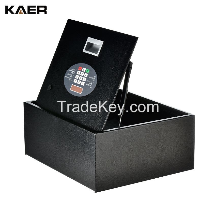 New model metal top opening hotel safe box hidden wall mini safe