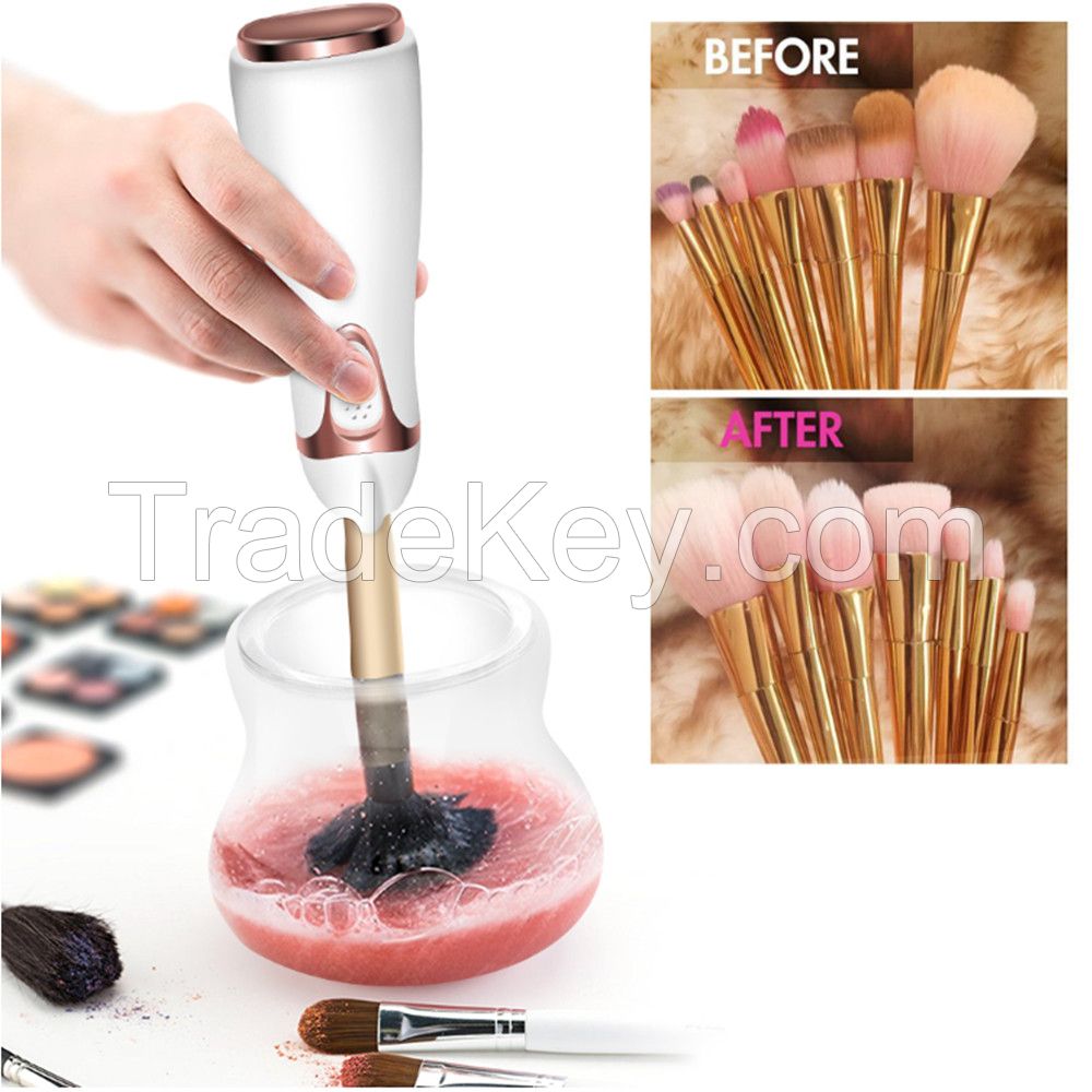 2017 hot seller makeup brush cleaner and dryer Cleans and Dries All Makeup Brushes in Seconds 