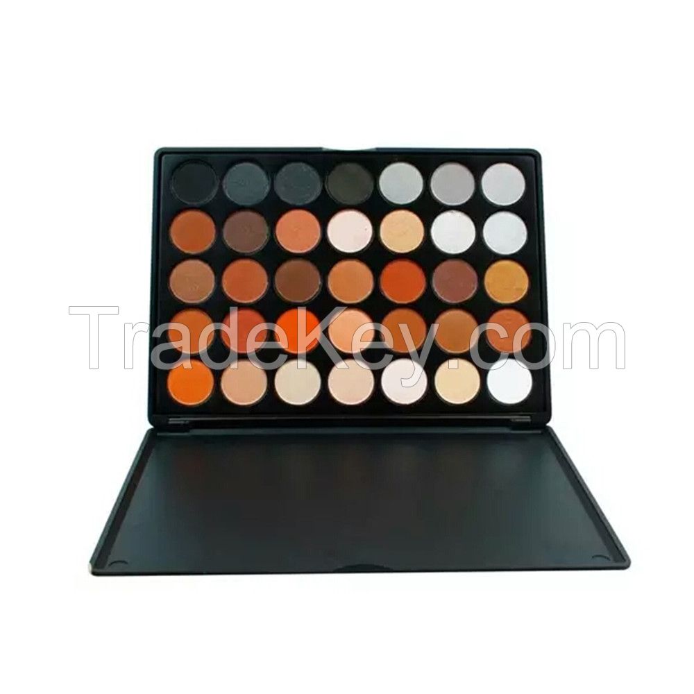 35 Color Private Label Glitter Eyeshadow Palette Professional Waterproof Eyeshadow Make Up Kit Set