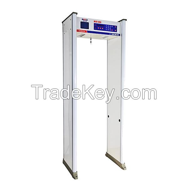 Advanced Big screen security Archway Metal Detector in China/ waterproof door frame metal detector for sale