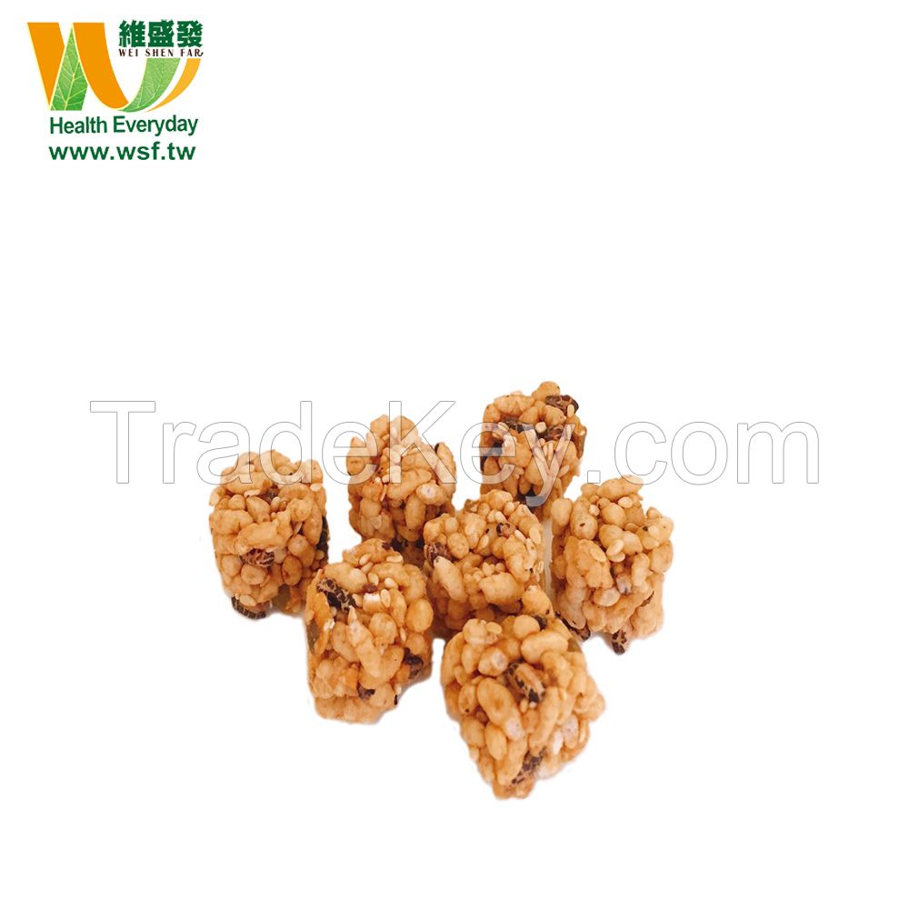 Delicious Buckwheat mixed Nuts Cracker Brown Sugar Food Price with High Quality