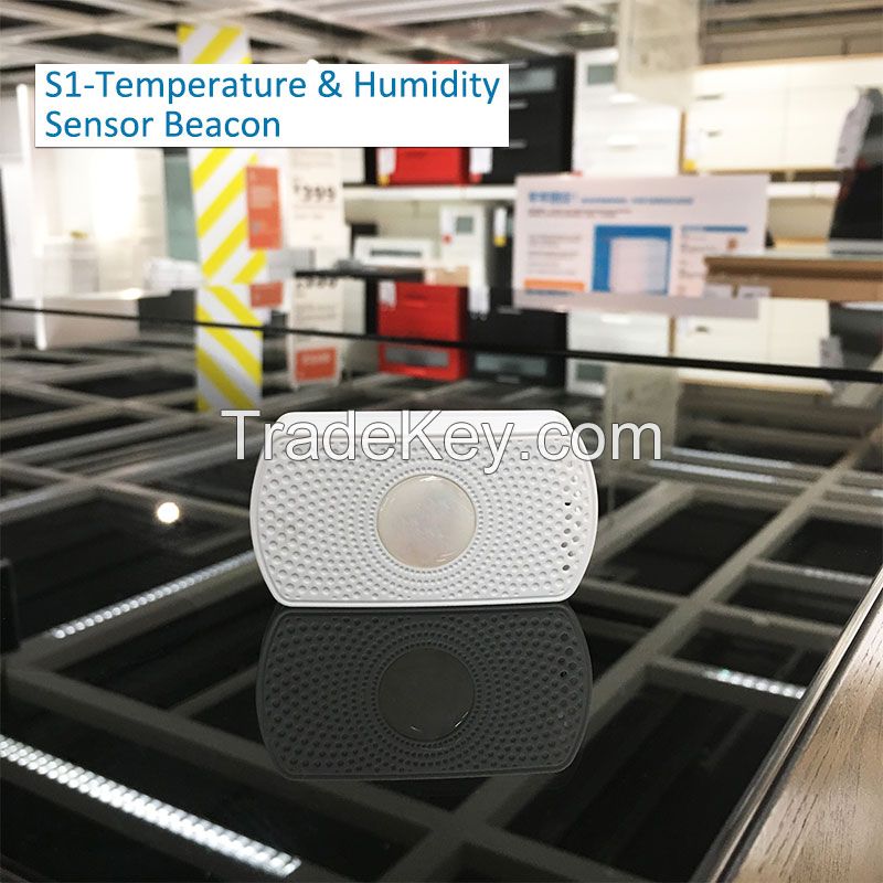 Wireless relative humidity sensor temperature humidity meter beacons