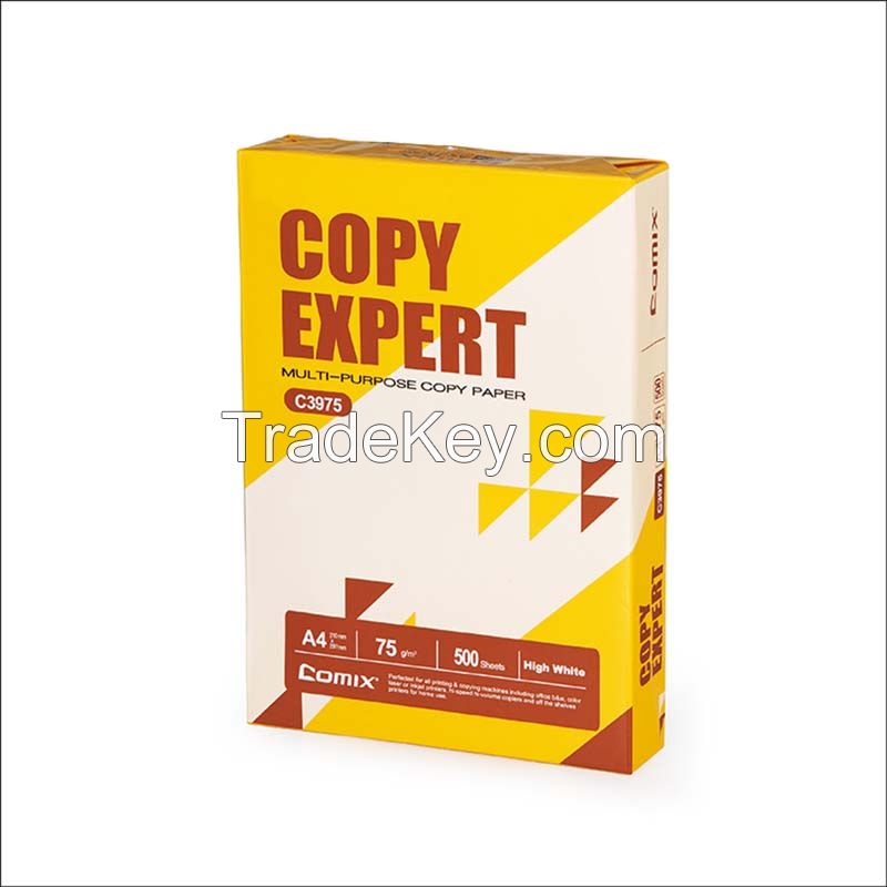 A4 copy paper 70gsm, 75gsm, 80gsm