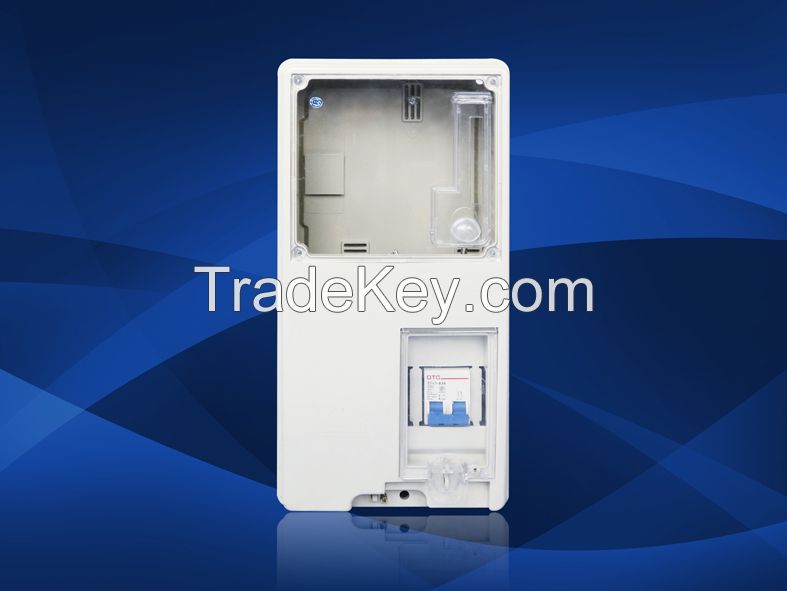 single phase electric meter box