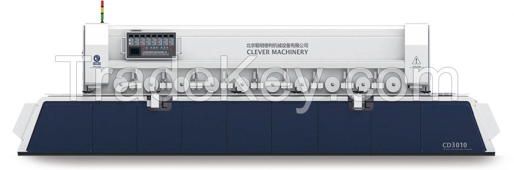 CNC CD2068 Stone Line-Shape Automatic Continuous Finishing Processing with Shaping & Polishing Machine