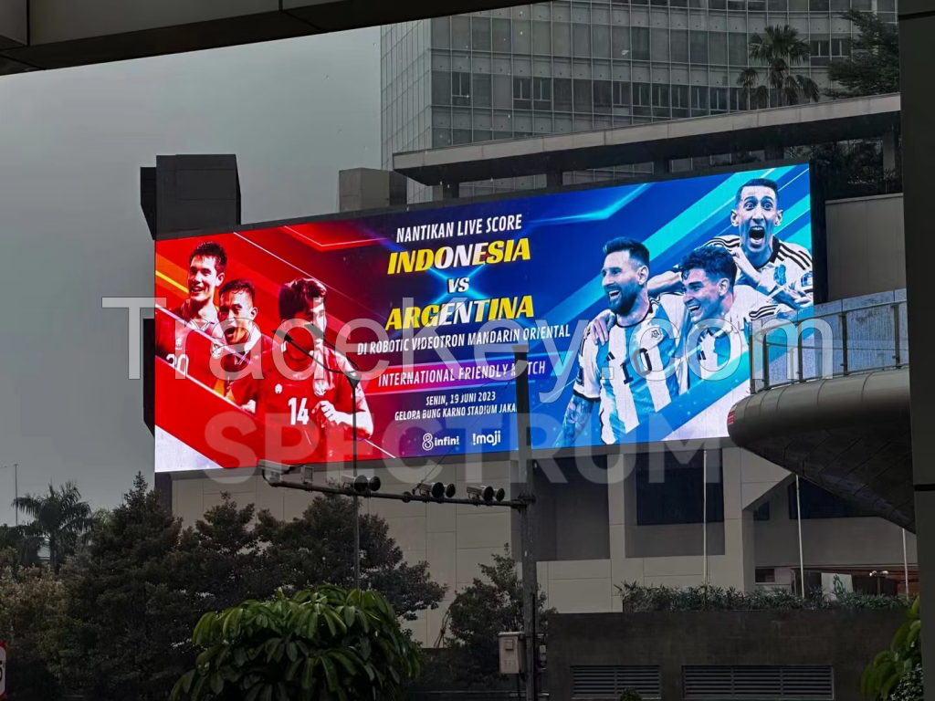 Outdoor high brightness kinetic led screen robotic display