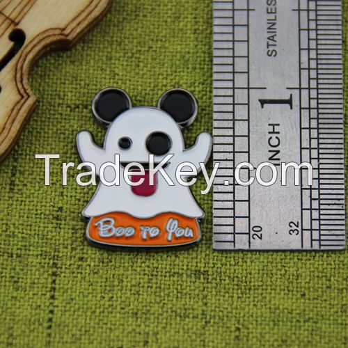 Custom Lapel Pins for Ghost Emoji