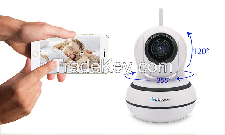 2017 Hot Wholesale Mini Smart Security Full HD Network Cctv 360 SecurityP2P Wifi Wireless Ip Camera