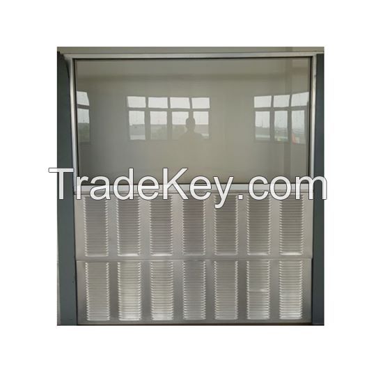 Transparent PMMA sound barriers