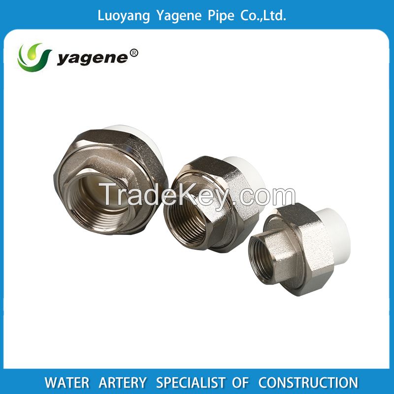 Bathroom fittings names Female thread nipple PPR pipe fitting