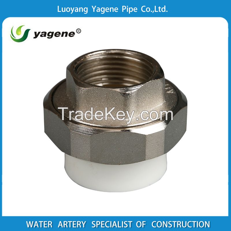 Bathroom fittings names Female thread nipple PPR pipe fitting