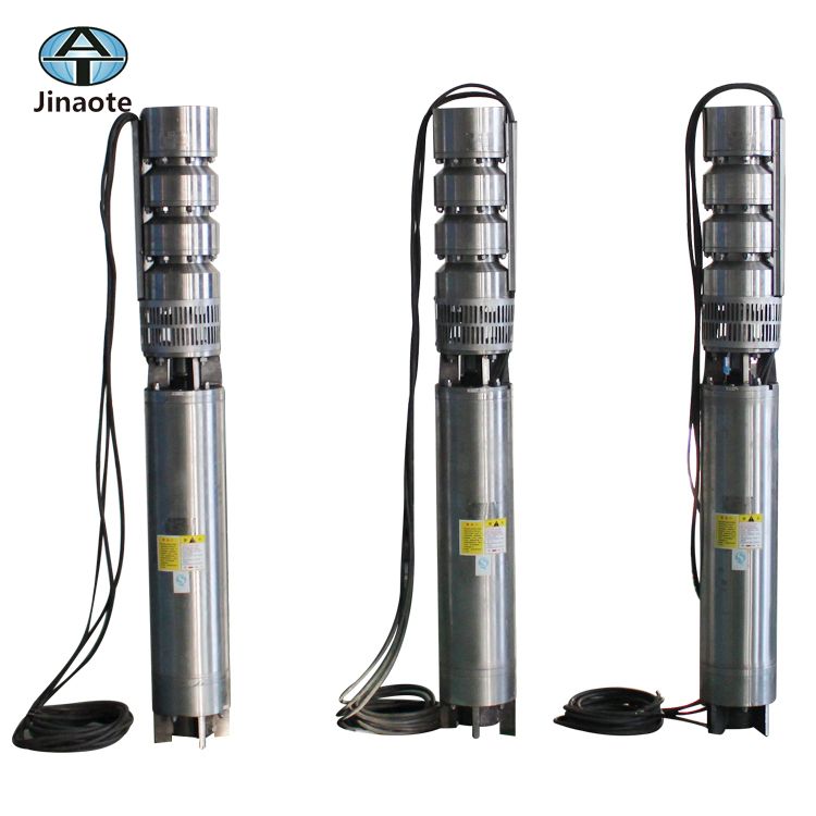 China Supply 400V Three Phase Stainless Steel Deep Well Submersible Pump