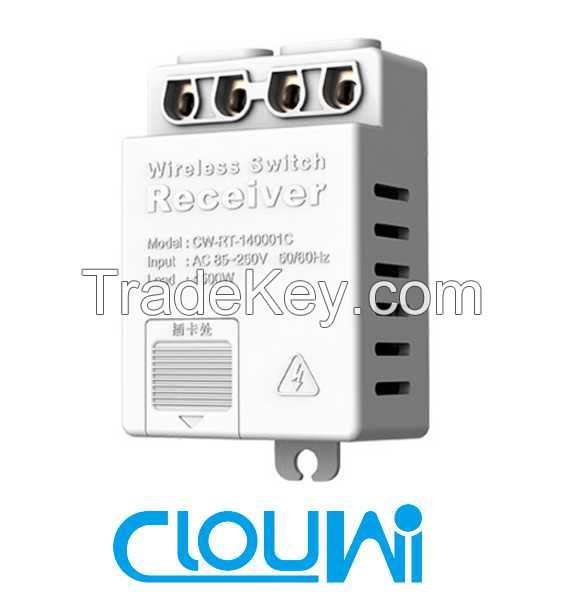 2.4G White CW-RT-140001C Smart Wireless Switch Receiver