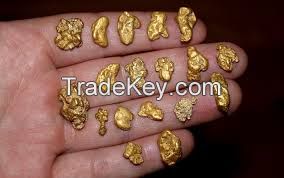 Gold Nuggets, Gold Bars, Gold Dust 99.99%