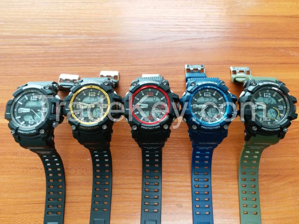 double displa watch High Quality Brand Design Fashion Wristwatch