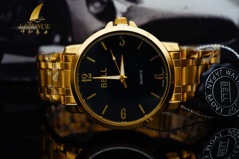 Gold watch, High Quality Brand Design Mens watch Fashion From China supplier Wristwatch