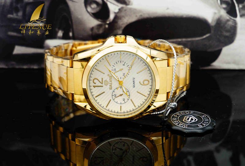 Gold watch, High Quality Brand Design Mens watch Fashion From China supplier Wristwatch