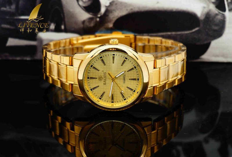 Gold watch, High Quality Brand Design Mens watch Fashion From China supplier Wristwatch